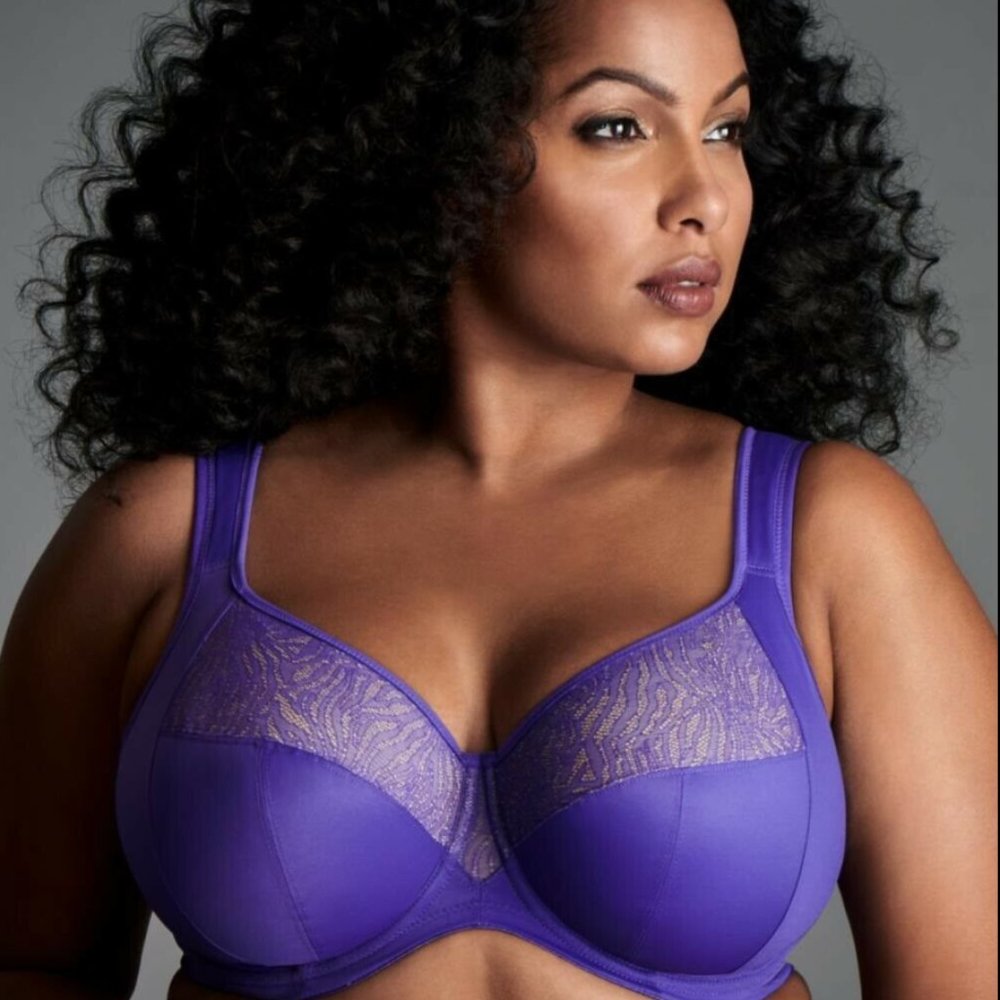 GODDESS Heather Bra Discontinued Style 6060, 40-H Purple Amethyst NWOT
